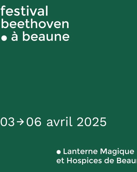 Festival Beethoven à Beaune 2025