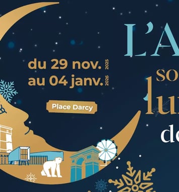 Marché de Noël de Dijon 2025 Affiche