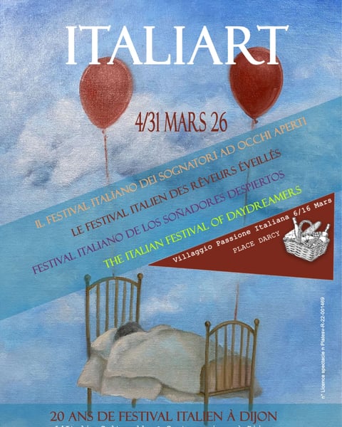 Italiart festival Dijon 2026
