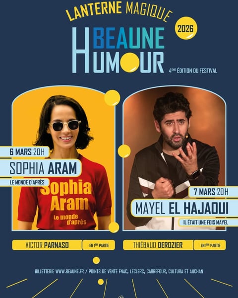 Festival Beaune Humour affiche 2026