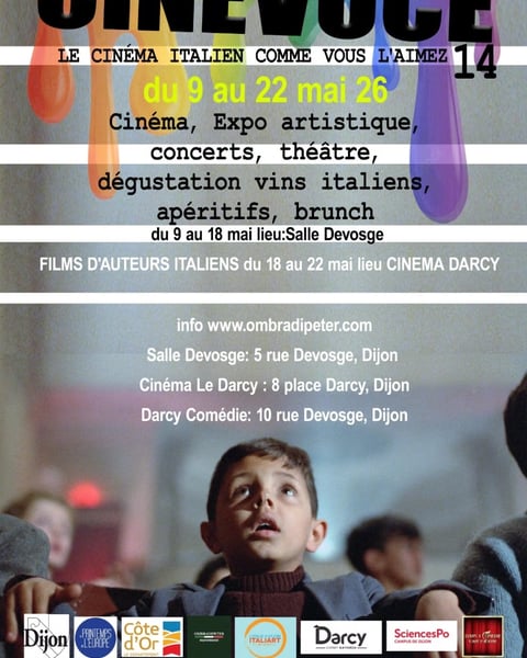 Cinevoce semaine du cinéma italien de Dijon