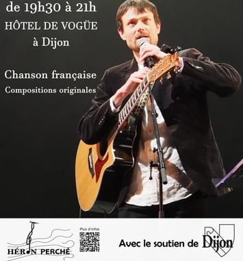 Héron Perché, Chanson française