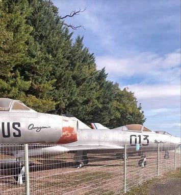 Visite commentée du musée des avions de chasse et de l'aérospatiale