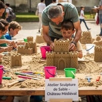 Château de sable XXL : les bâtisseurs de Talant