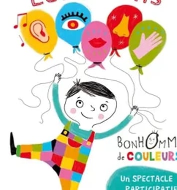 Les 5 Sens de Bonhomme de Couleurs