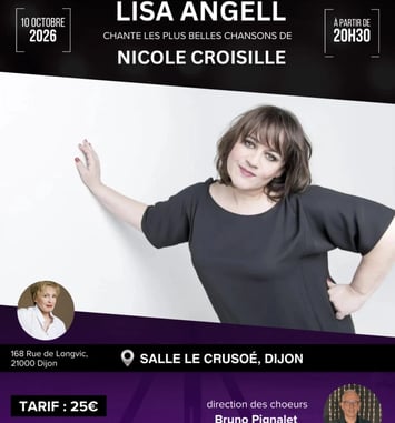 Lisa Angell Rend Hommage à Nicole Croisille