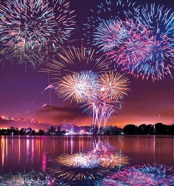 Feu d'artifice du 14 juillet