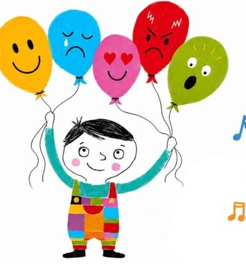 Les Émotions de Bonhomme de Couleurs