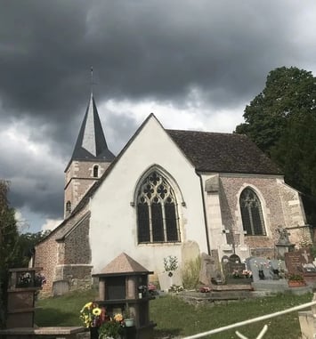 Visite de l'église et du parc du château d'Auvillars-sur-Saône