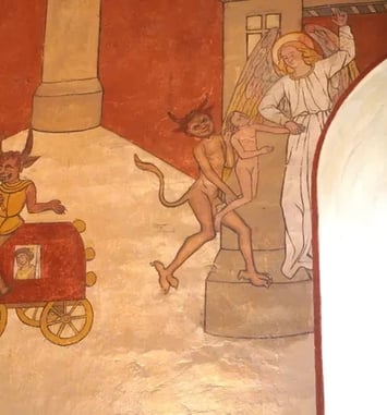 Visite de l'église de Bagnot