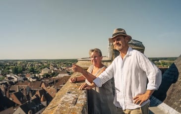 Montée à la tour de l'église Notre-Dame d'Auxonne
