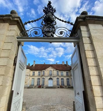 Visite guidée de la cour d'honneur et des terrasses de l'hôtel de Chassey
