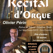 Concert d'Orgue à Talant avec Olivier Périn