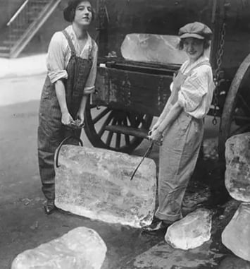 Exposition sur l'utilisation de la glace naturelle et artificielle au moulin de Montmoyen
