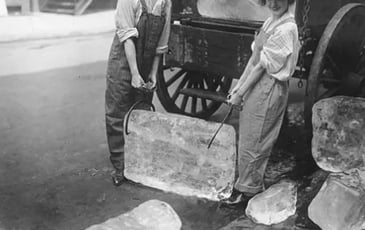 Exposition sur l'utilisation de la glace naturelle et artificielle au moulin de Montmoyen