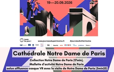 Zoom sur la cathédrale Notre Dame de Paris