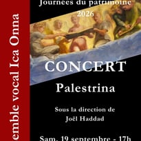 Concert de l'Ensemble Ica Onna sous la direction de Joël Haddad