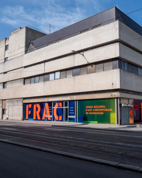 Nouveau bâtiment du FRAC Bourgogne rue de l'Arquebuse