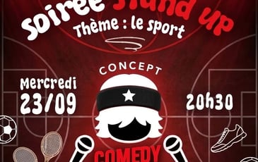 Soirée stand up sur le thème du sport