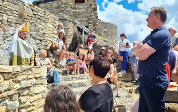 Visite théâtralisée au château de Mâlain
