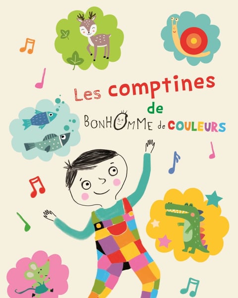 Les Comptines de Bonhomme de couleurs