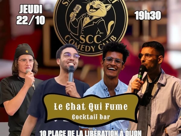 Soirée stand up au Chat qui Fume