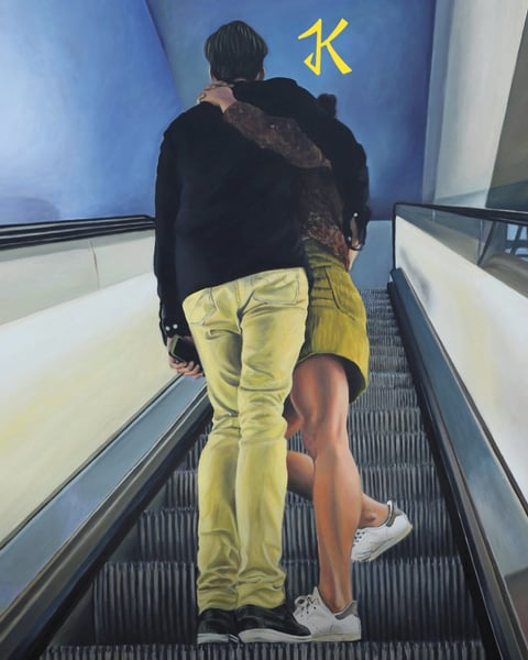 Extrait d'humanité, peintures de Jérôme Kirchemann