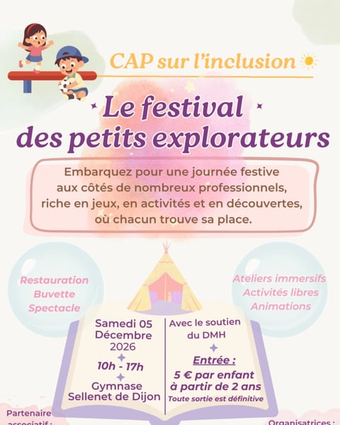 Festival des Petits Explorateurs - CAP vers l'inclusion
