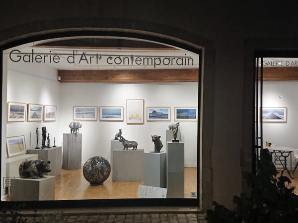 Exposition de peintures - Catherine Chopinet, Arbres en lumière