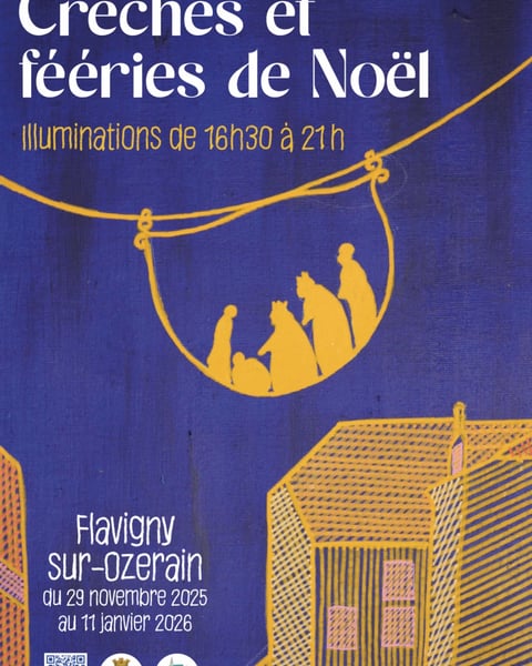 Crèches et féerie de Noël à Flavigny-sur-Ozerain