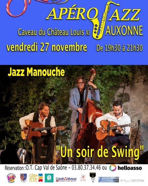 Apéro jazz au caveau du château