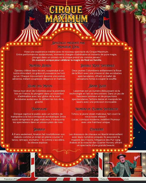 Le Cirque de Noël