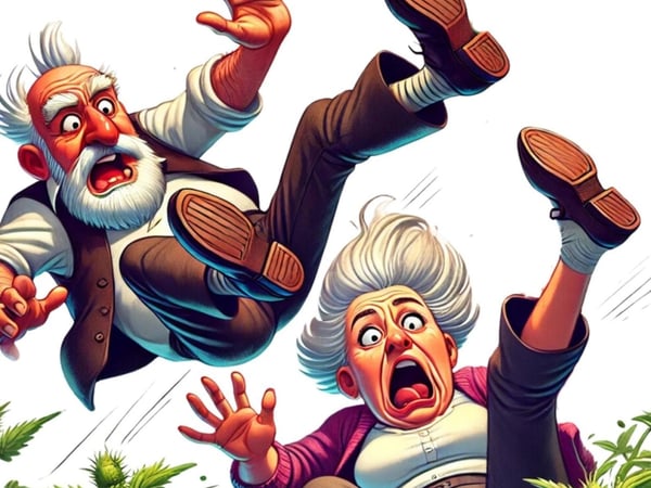 Faut pas pousser Papy et Mamy dans les orties
